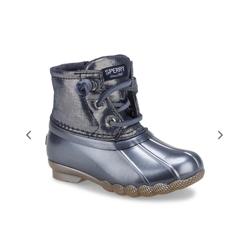 Sperry toddler girls duck boots size 7